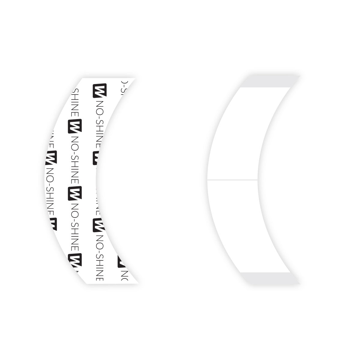 Cinta Doble Cara Tipo CC (Doble C) Walker Tape No-Shine con 36 piezas