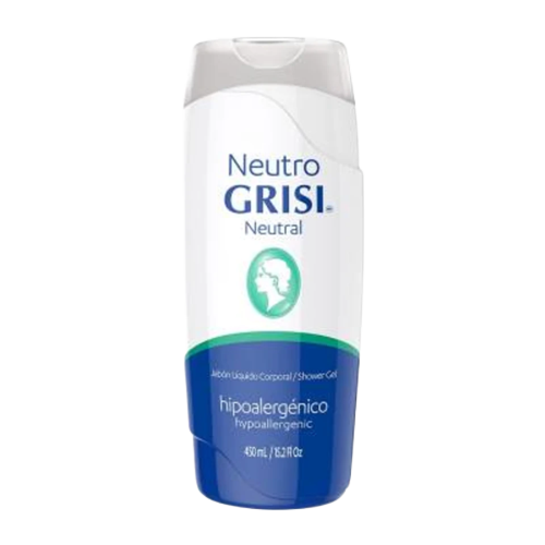 Jabón Líquido Grisi Neutro Hipoalergénico 450 ml