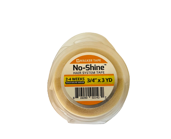 Cinta adhesiva No-Shine (1.90 cm de Ancho) de doble cara para prótesis capilar.